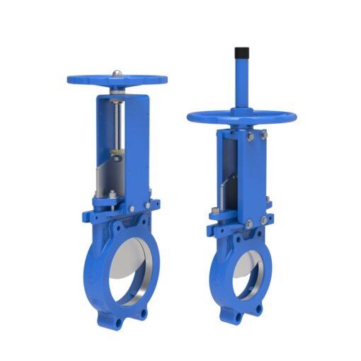 Handwheel knife gate valve