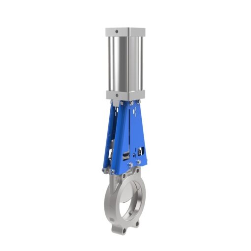 Pneumatic stainless steel knife gate valve 1