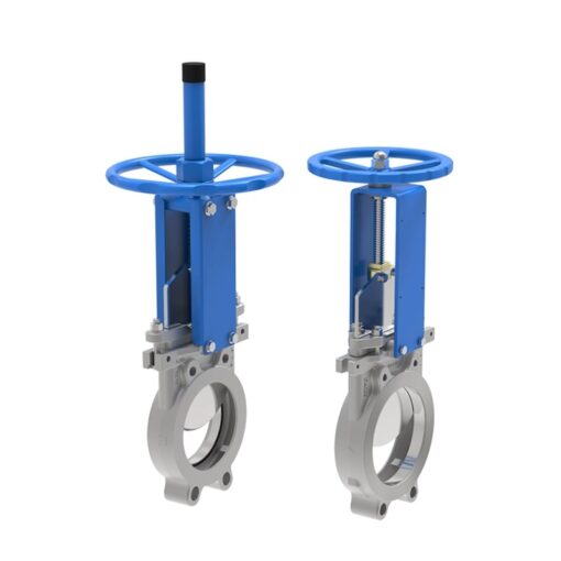 Stainless steel knife gate valve