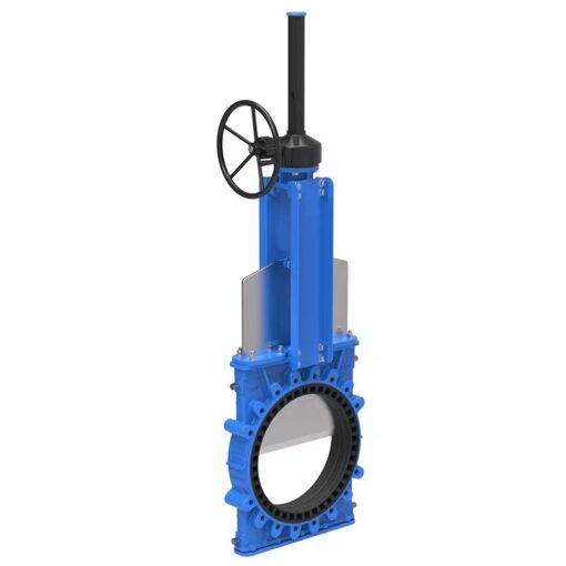 Wear resistant knife gate valve