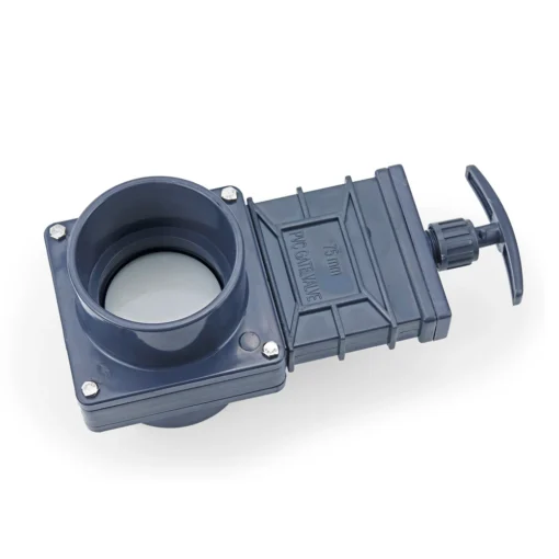 UPVC Knife Gate Valve DN32 DN40 DN50 DN65 DN80 DN100 Plastic Water Sewage Drain Valve