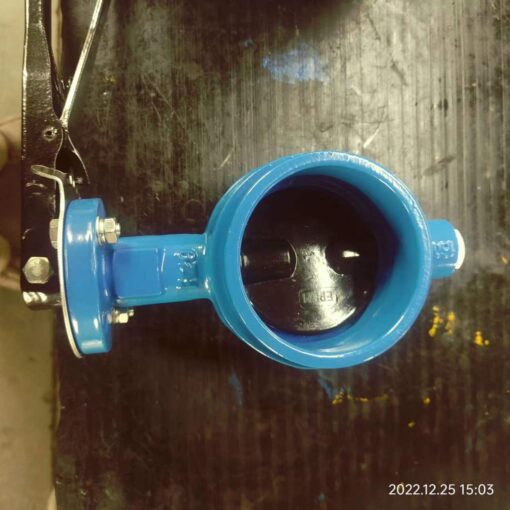 grooved butterfly valve 22