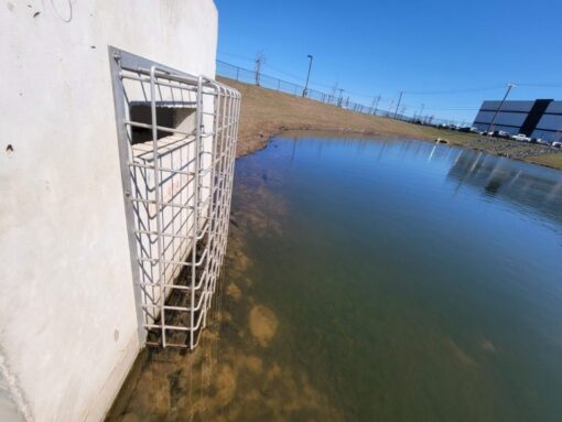 DETENTION BASIN TRASH RACKS